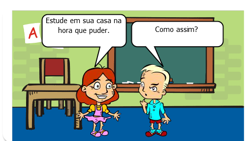 A escolha de minha escola.