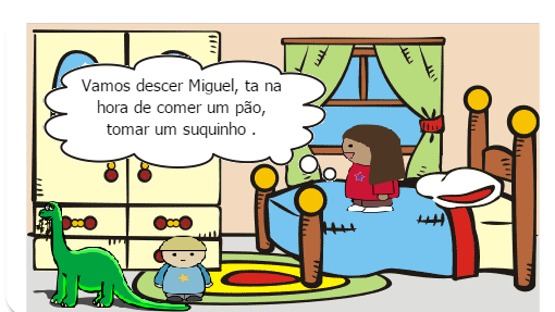 Este Gibi narra  as  descobertas do pequeno bebê Miguel com seus pais e familiares numa aventura divertida e cheia de imaginação.
