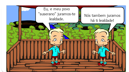 Uma cerimônia de lealdade entre 