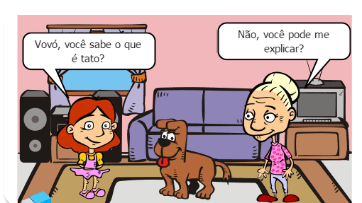 Uma divertida história sobre o tato!