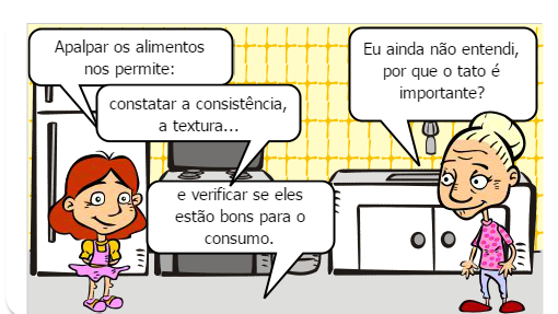 Uma divertida história sobre o tato!