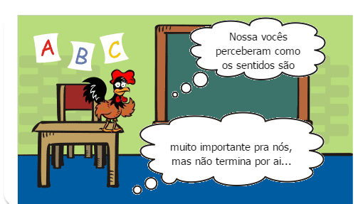 Os Cinco Sentidos do Ser Humano