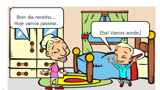 Enfim o domingo chega...dia do passeio!