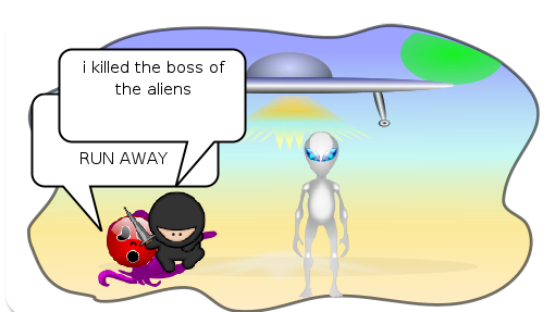 os aliens chegaram