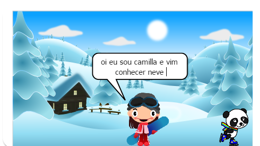 meu aniversario na neve