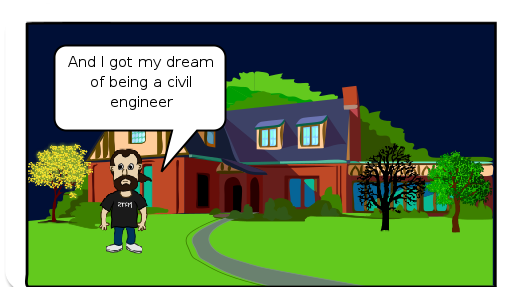 dois amigos discutem o querem ser quando crescer