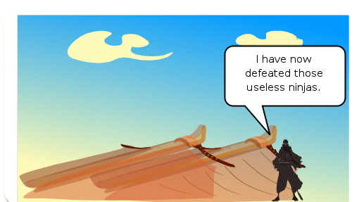 THE END OF THE NINJAS