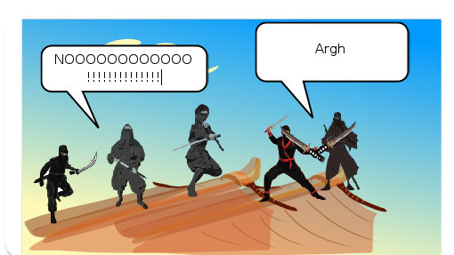 THE END OF THE NINJAS