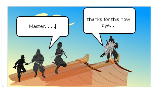 THE END OF THE NINJAS