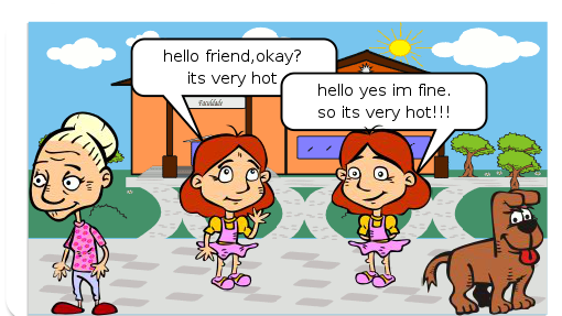 um dia muito calor para ir na piscina com os amigos e si divertir
