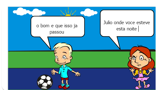 uma visita chega a terra 