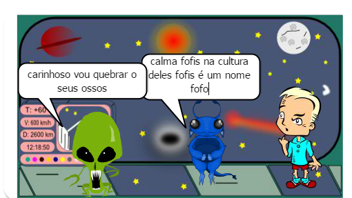 Duas crianças vão a floresta e descobrem uma nave alienigena e vão ver o que tem dentro