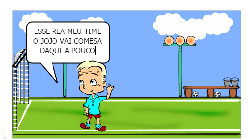 ERA UM GRANDE   DIA   TINHA TORNEIO NO BARCELONA.
 O TIME ESCALADO ERA:BYEL,DEVID,NEGUERE,YURE,ZECAO,RYAN,
JULIO,RAFAEL,EZEQUIEL,JOAO,DIEGO
