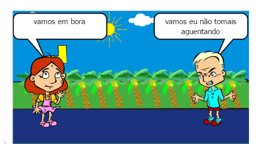 era um dia dois goris jogando futebol