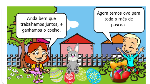 Ansiedade total para que o coelho venha logo trazer os vos de páscoa