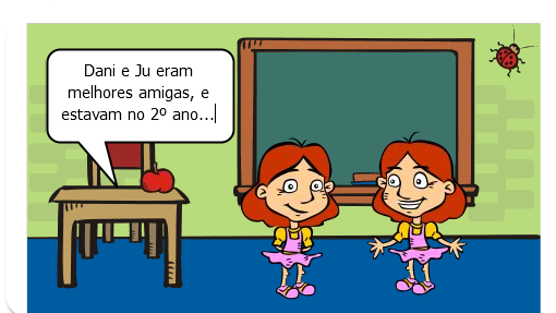 Duas melhores amigas e uma canetinha cor-de-rosa...