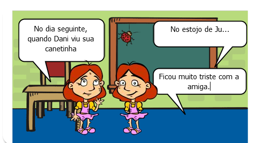 Duas melhores amigas e uma canetinha cor-de-rosa...