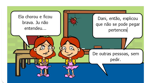 Duas melhores amigas e uma canetinha cor-de-rosa...