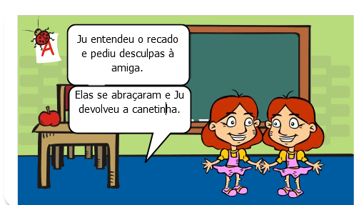 Duas melhores amigas e uma canetinha cor-de-rosa...