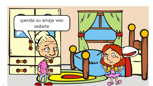 Duas pessoas se conhecem em frente a uma sorveteria e se tornam amigas