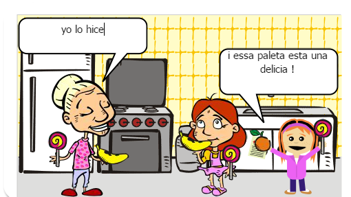 Duas pessoas se conhecem em frente a uma sorveteria e se tornam amigas