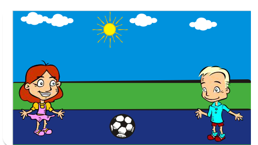 Em uma segunda-feira Joãozinho se encontrou com seu grande amigo Zeca para jogarem futebol.