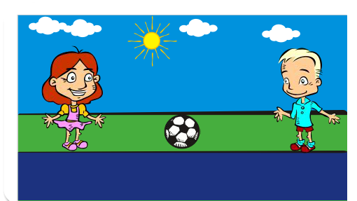 Em um dia lindo de sol, Joãozinho se acorda todo alegre para aproveitar o dia com sua grande amiga Joana.