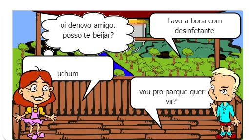 menino  maluco pensando que e uma banana poderosa