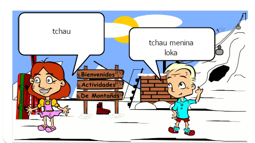 menino  maluco pensando que e uma banana poderosa