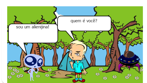 um casal esta acampado na floresta e escutavam vario barulhos estranhos
