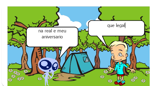 um casal esta acampado na floresta e escutavam vario barulhos estranhos
