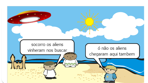 aliens na terra esa não