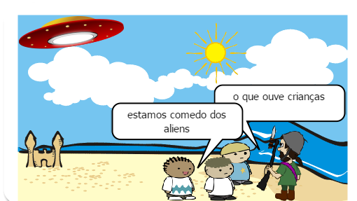 aliens na terra esa não