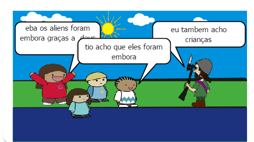 aliens na terra esa não