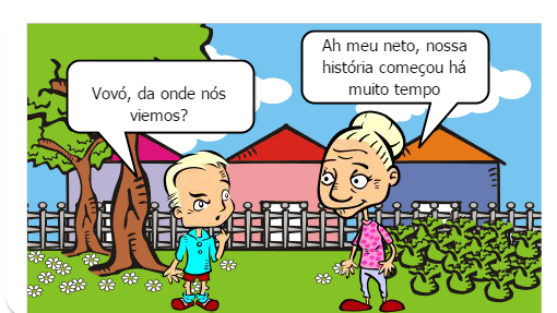 Iremos retratar neste trabalho a evolução humana, desde o início até os dias de hoje.
