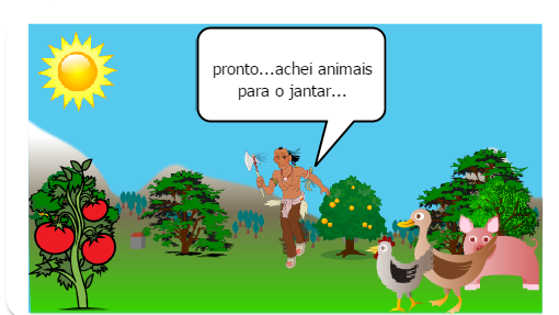 Esse gibi vai falar sobre a pré-historia...