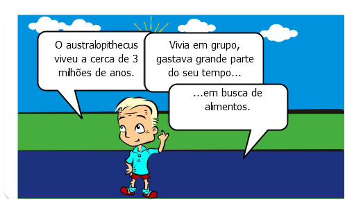 Nosso trabalho irá tratar da evolução humana.