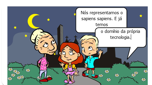 Nosso trabalho irá tratar da evolução humana.