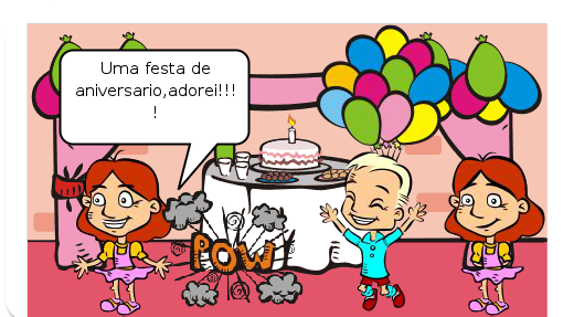 Em um belo dia uma menina chamada Sofia encontrou um gibi no parque,mas não era um gibi qualquer,o gibi virou real e Sofia entrou na história e viverá muitas aventuras.