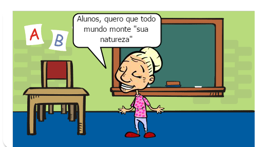 Maria e Carlos entram em mais uma missão da escola; e sua professora Mayla faz uma proposta de cada um fazer a sua parte montando 