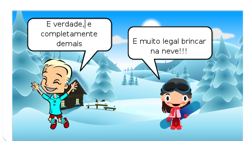 o dia inesquecivel na neve