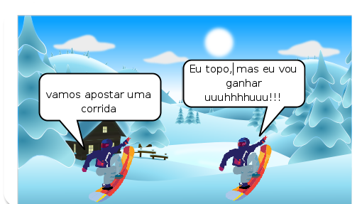 o dia inesquecivel na neve