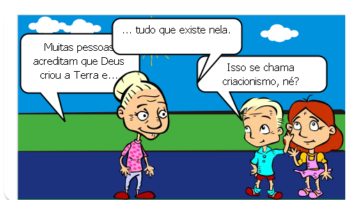 evolucionismo, panspermia e criacionismo