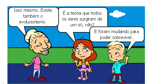 evolucionismo, panspermia e criacionismo