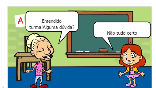 Na sala de aula
