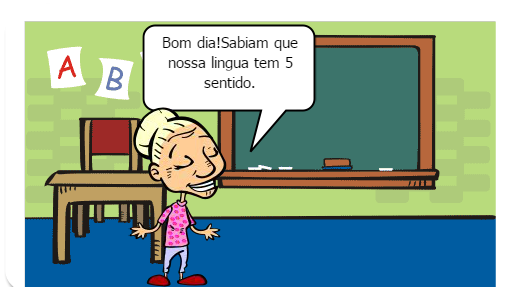 Na sala de aula
