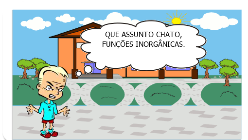 ESTUDO DAS FUNÇÕES INORGÂNICAS