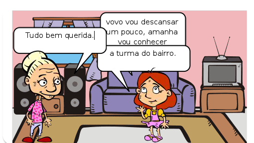 Uma linda menina que se mudou com seus pais para o bairro do Limoeiro, em busca de uma vida melhor e de novos amigos.