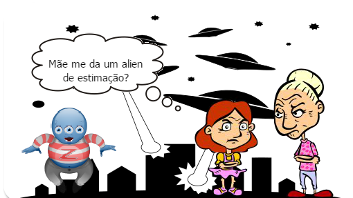 Jubiscreia queria um Alien de estimação, seu pai e sua mãe teriam que viajar até a galáxia mais próxima para conseguir um.