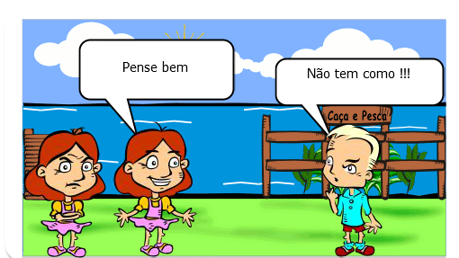 As gêmeas  confusão